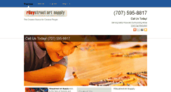 Desktop Screenshot of ca-artsupplies.com